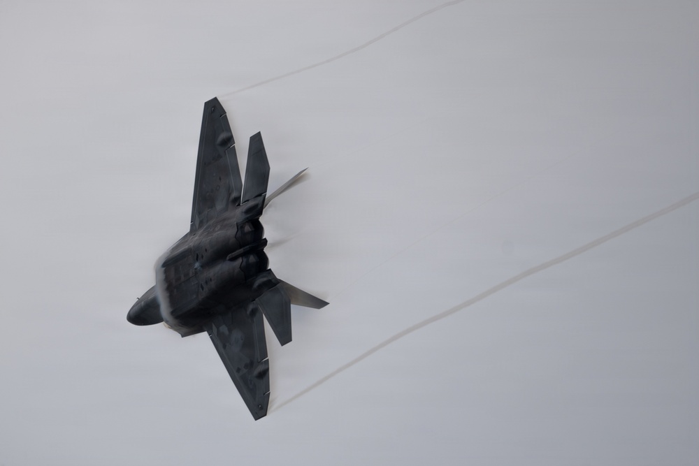 F-22 Raptor Aerial Demonstration Team performs at Pikes Peak Regional Airshow 2024