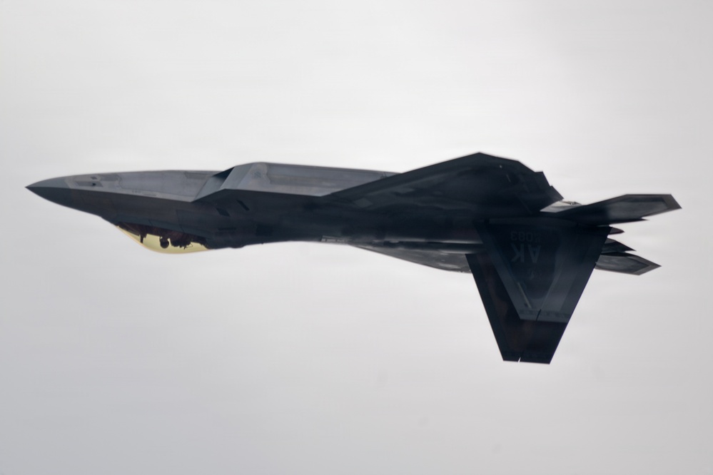 F-22 Raptor Aerial Demonstration Team performs at Pikes Peak Regional Airshow 2024