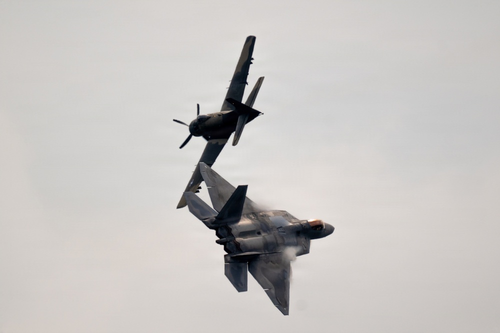 F-22 Raptor Aerial Demonstration Team performs at Pikes Peak Regional Airshow 2024
