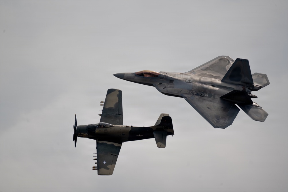 F-22 Raptor Aerial Demonstration Team performs at Pikes Peak Regional Airshow 2024