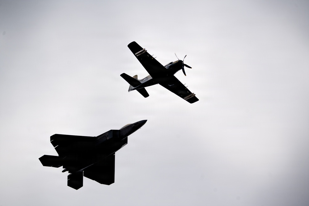 F-22 Raptor Aerial Demonstration Team performs at Pikes Peak Regional Airshow 2024