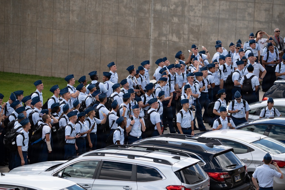 F-22 Raptor Aerial Demonstration Team performs at Pikes Peak Regional Airshow 2024