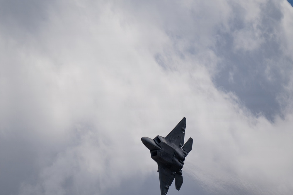 F-22 Raptor Aerial Demonstration Team performs at Pikes Peak Regional Airshow 2024