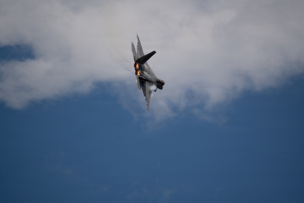 F-22 Raptor Aerial Demonstration Team performs at Pikes Peak Regional Airshow 2024