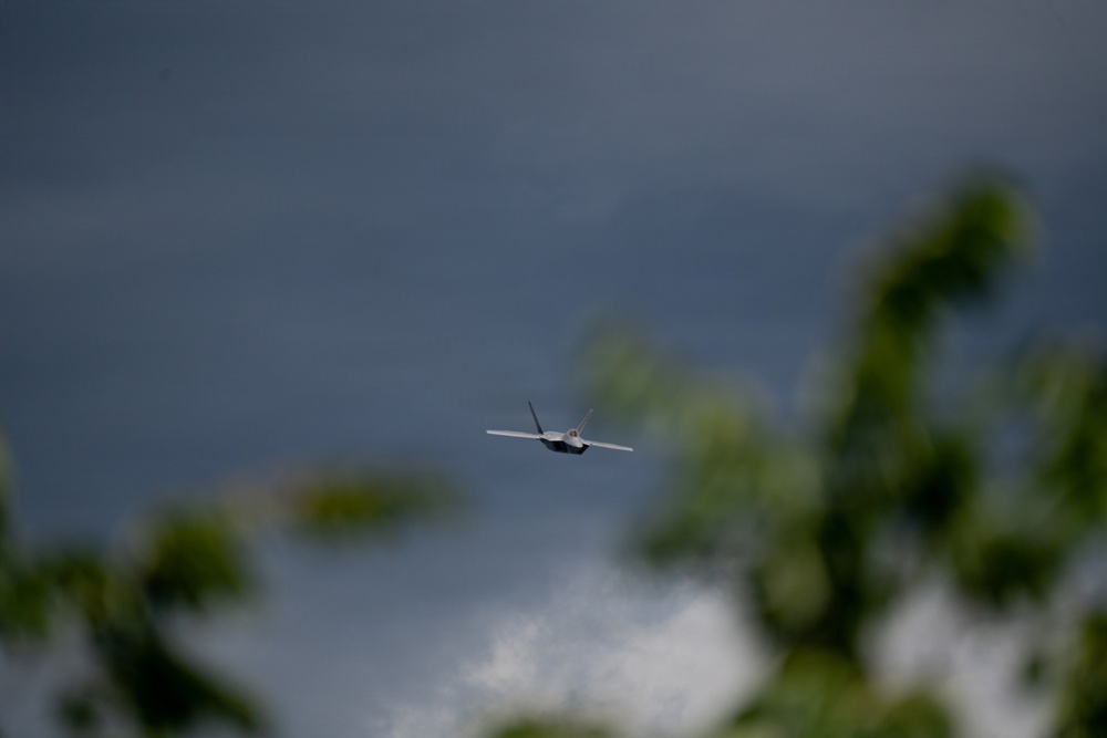 F-22 Raptor Aerial Demonstration Team performs at Pikes Peak Regional Airshow 2024