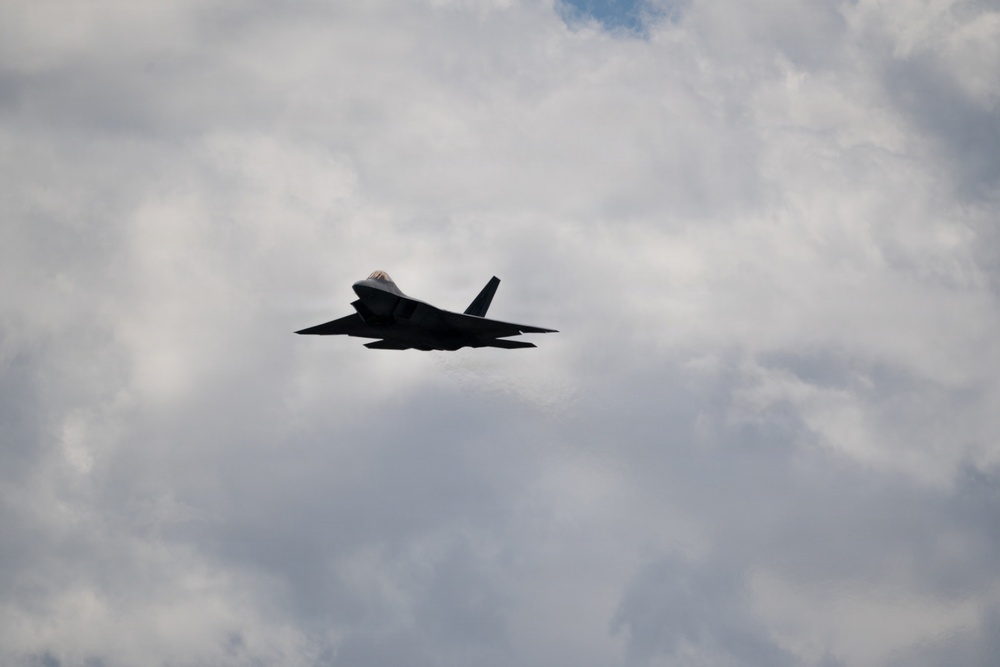 F-22 Raptor Aerial Demonstration Team performs at Pikes Peak Regional Airshow 2024