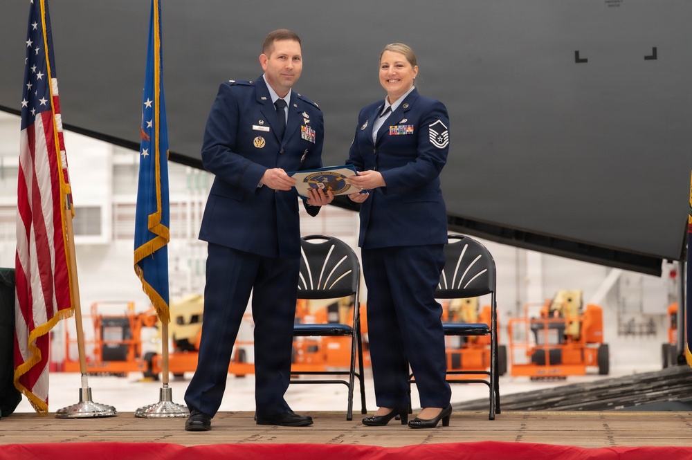 Master Sgt. Tana Sanchez retires after 22 years of service