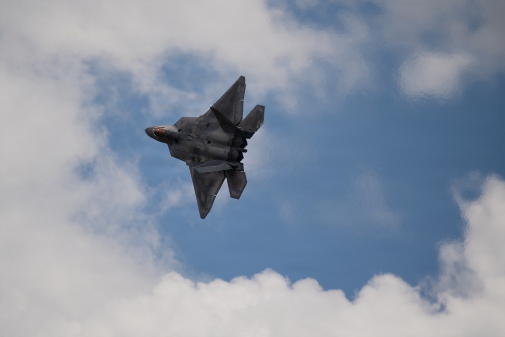 F-22 Raptor Aerial Demonstration Team performs at Pikes Peak Regional Airshow 2024
