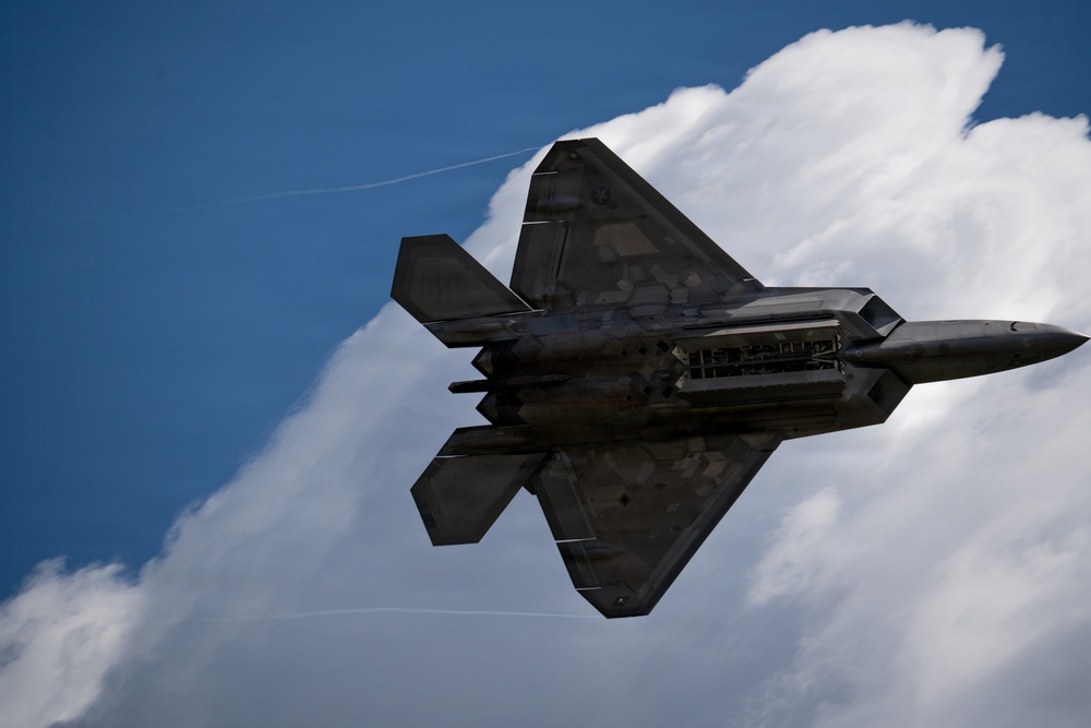 F-22 Raptor Aerial Demonstration Team performs at Pikes Peak Regional Airshow 2024