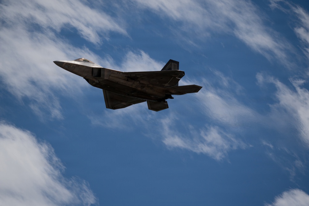 F-22 Raptor Aerial Demonstration Team performs at Pikes Peak Regional Airshow 2024