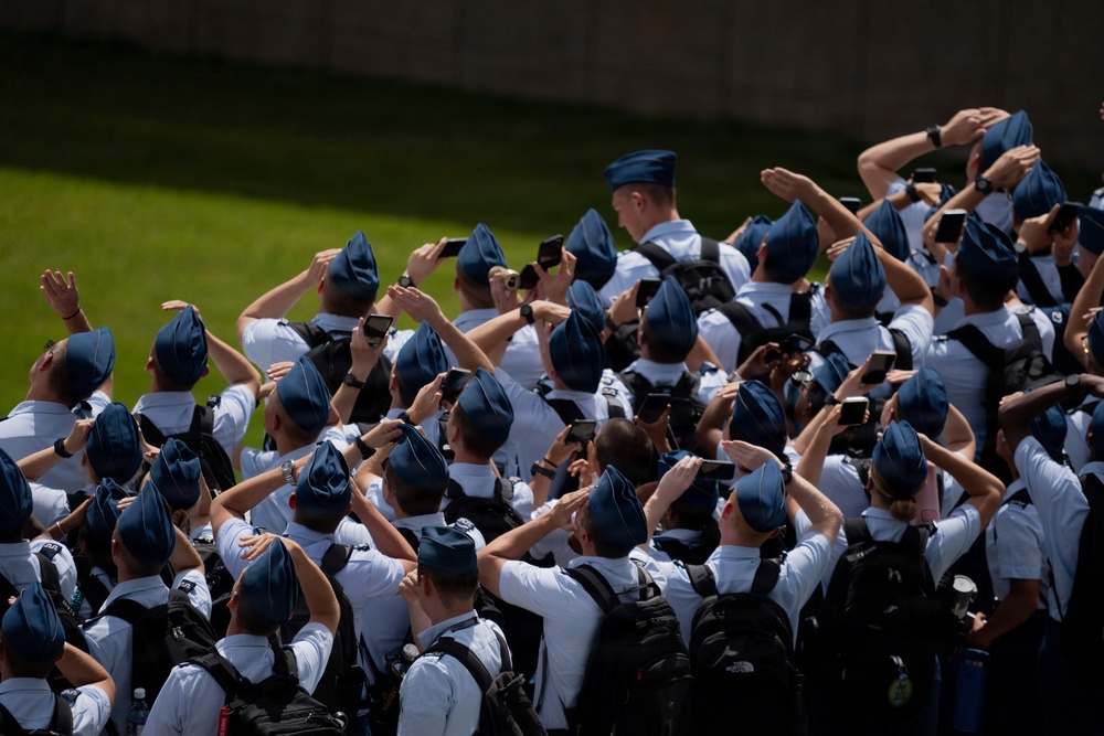 F-22 Raptor Aerial Demonstration Team performs at Pikes Peak Regional Airshow 2024