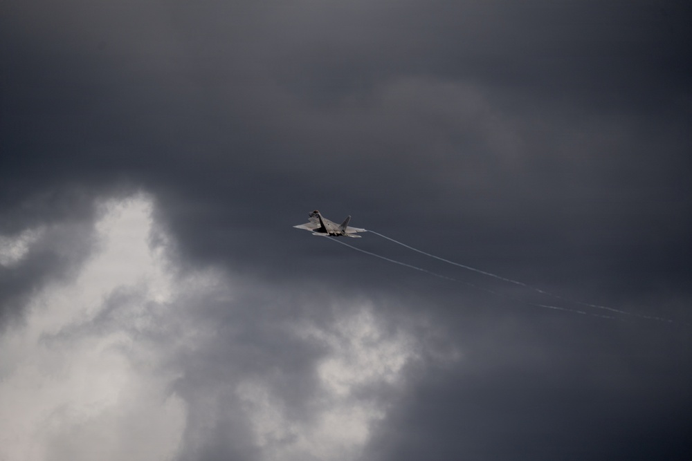F-22 Raptor Aerial Demonstration Team performs at Pikes Peak Regional Airshow 2024