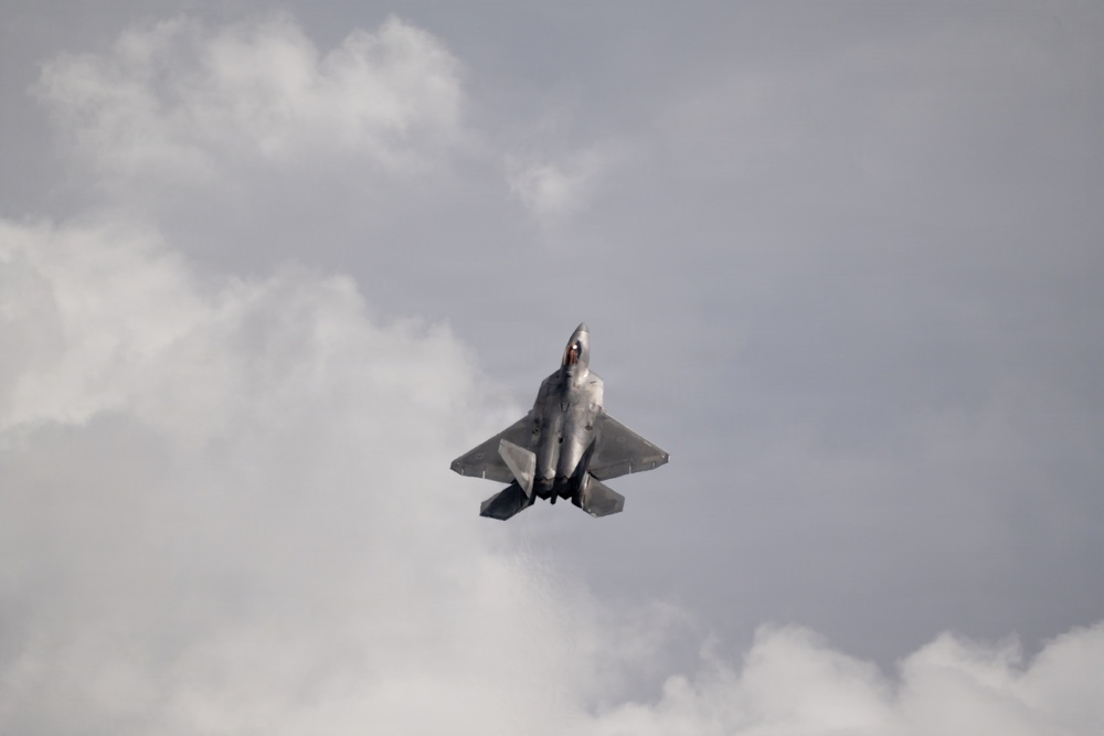 F-22 Raptor Aerial Demonstration Team performs at Pikes Peak Regional Airshow 2024