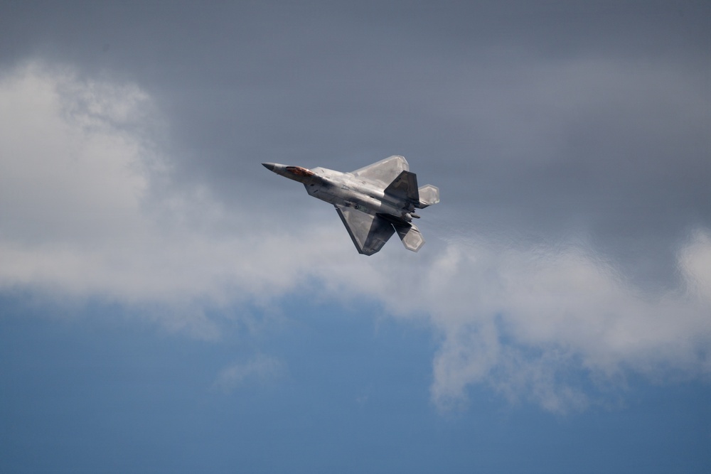 F-22 Raptor Aerial Demonstration Team performs at Pikes Peak Regional Airshow 2024