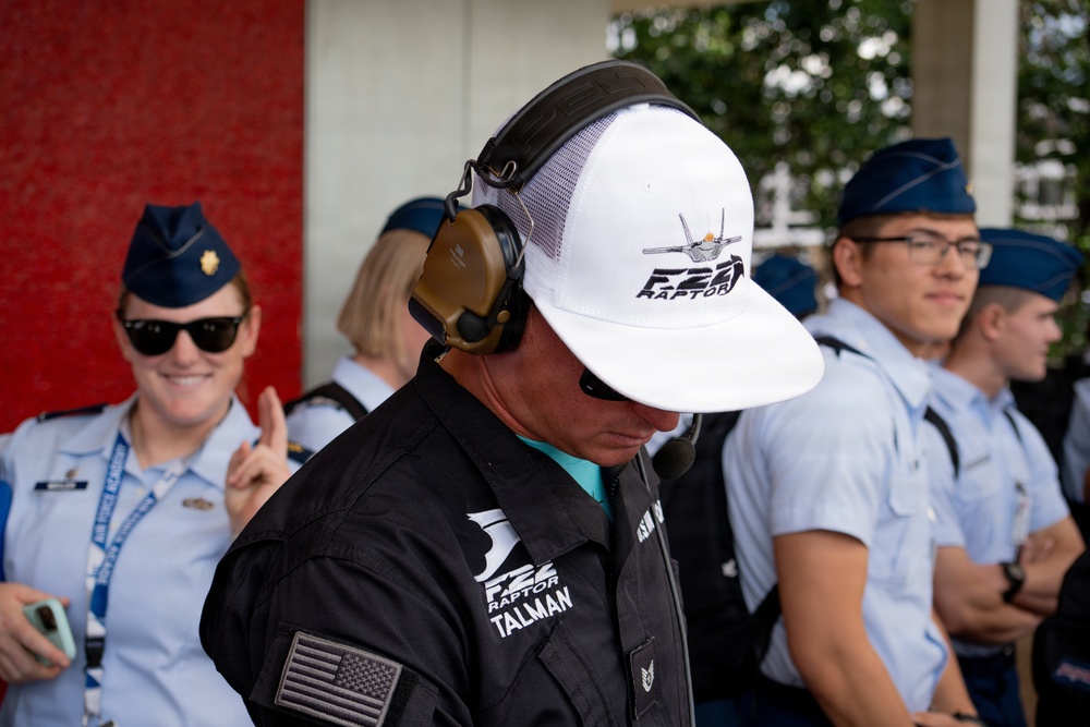 F-22 Raptor Aerial Demonstration Team performs at Pikes Peak Regional Airshow 2024