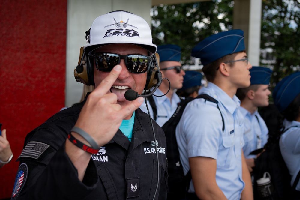 F-22 Raptor Aerial Demonstration Team performs at Pikes Peak Regional Airshow 2024
