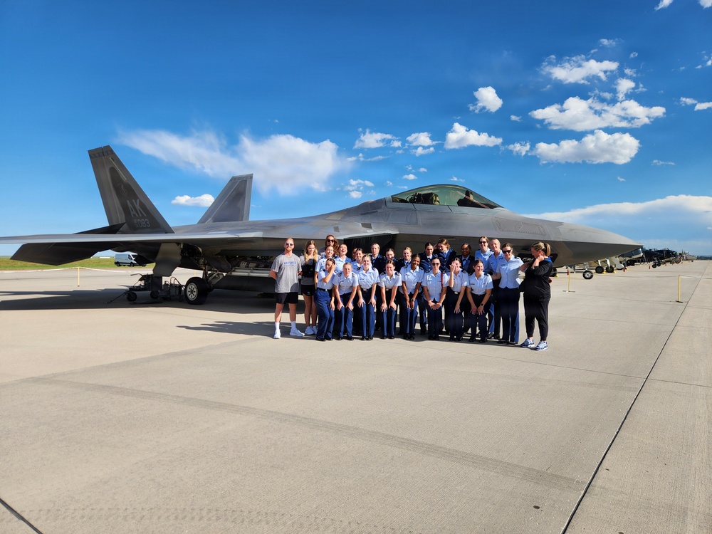 F-22 Raptor Aerial Demonstration Team performs at Pikes Peak Regional Airshow 2024