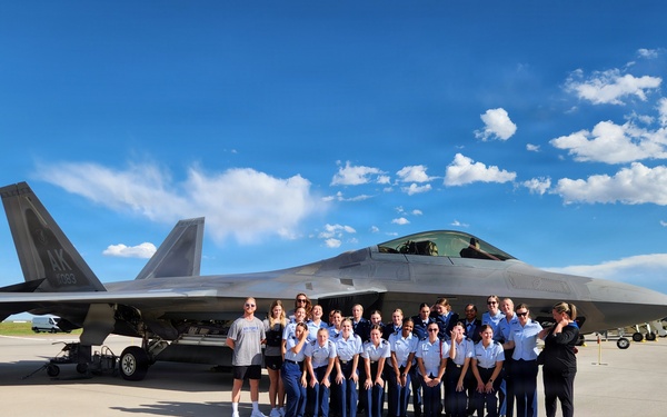 F-22 Raptor Aerial Demonstration Team performs at Pikes Peak Regional Airshow 2024