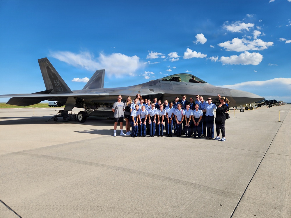 F-22 Raptor Aerial Demonstration Team performs at Pikes Peak Regional Airshow 2024