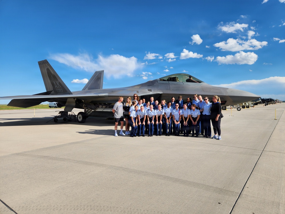 F-22 Raptor Aerial Demonstration Team performs at Pikes Peak Regional Airshow 2024