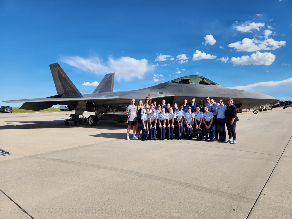 F-22 Raptor Aerial Demonstration Team performs at Pikes Peak Regional Airshow 2024