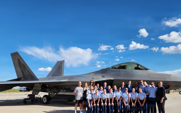 F-22 Raptor Aerial Demonstration Team performs at Pikes Peak Regional Airshow 2024