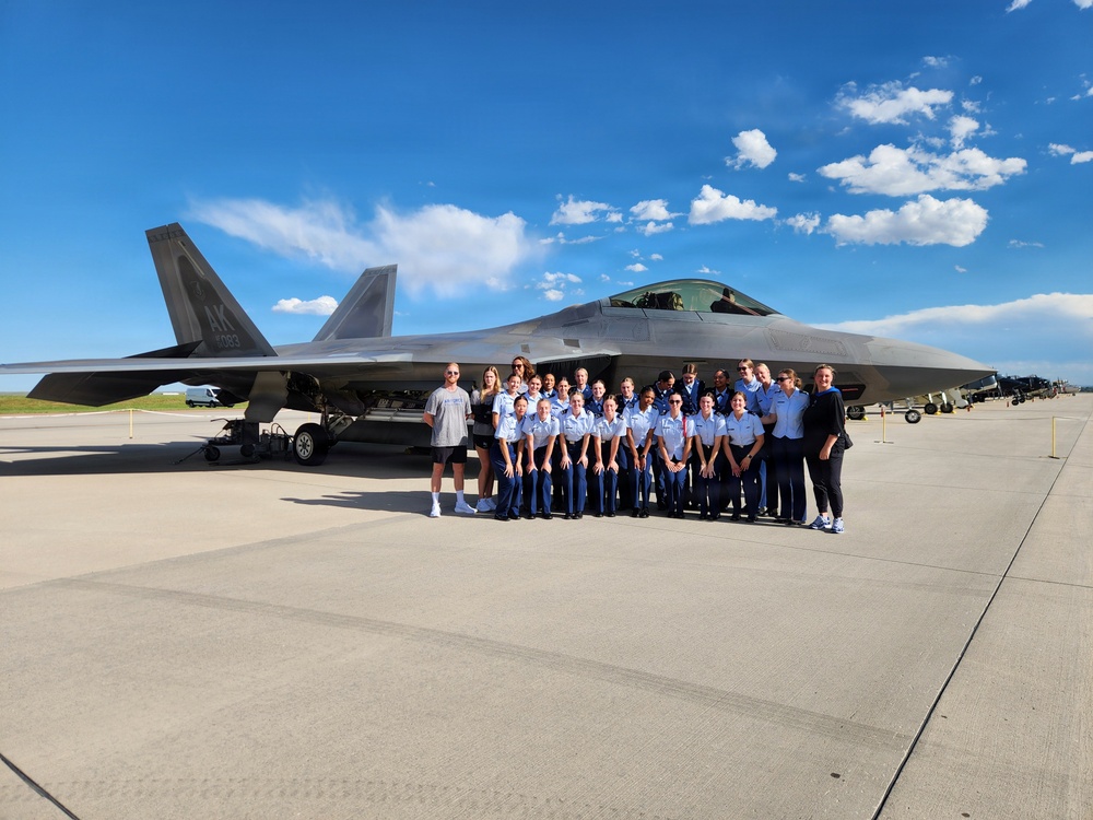 F-22 Raptor Aerial Demonstration Team performs at Pikes Peak Regional Airshow 2024