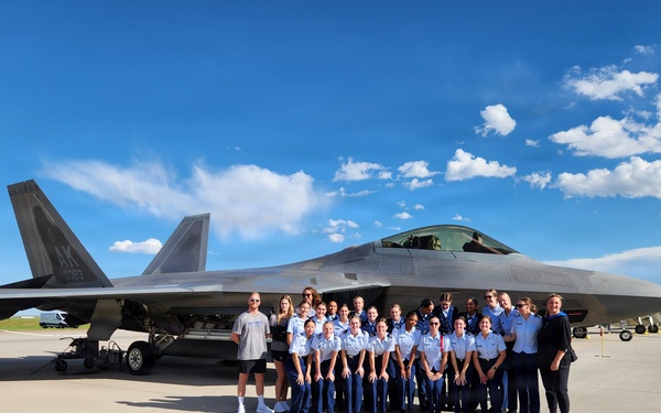 F-22 Raptor Aerial Demonstration Team performs at Pikes Peak Regional Airshow 2024