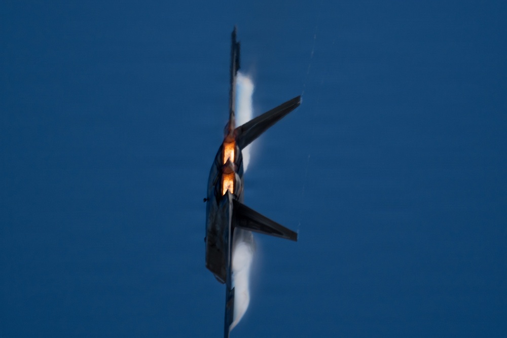 F-22 Raptor Aerial Demonstration Team performs at Pikes Peak Regional Airshow 2024
