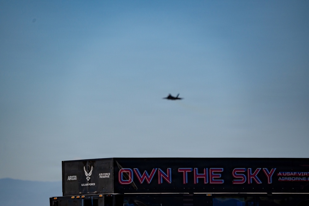 F-22 Raptor Aerial Demonstration Team performs at Pikes Peak Regional Airshow 2024