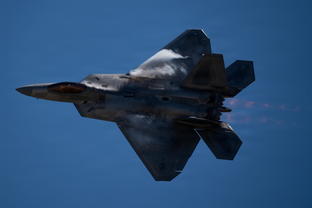 F-22 Raptor Aerial Demonstration Team performs at Pikes Peak Regional Airshow 2024