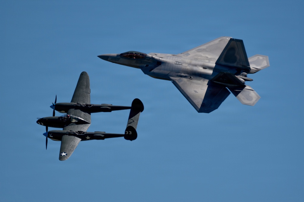 F-22 Raptor Aerial Demonstration Team performs at Pikes Peak Regional Airshow 2024