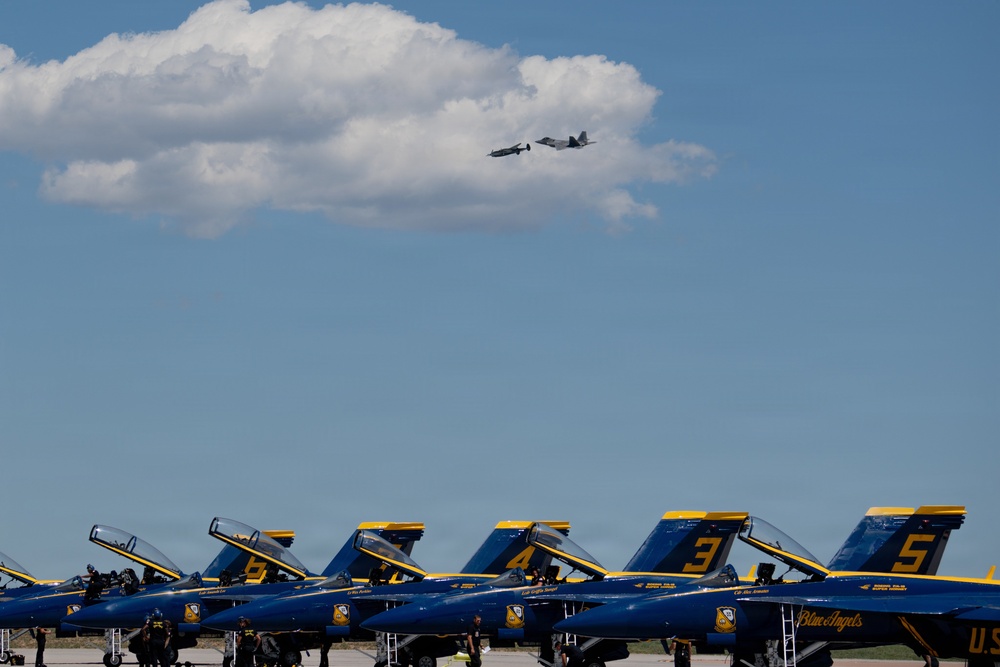 F-22 Raptor Aerial Demonstration Team performs at Pikes Peak Regional Airshow 2024