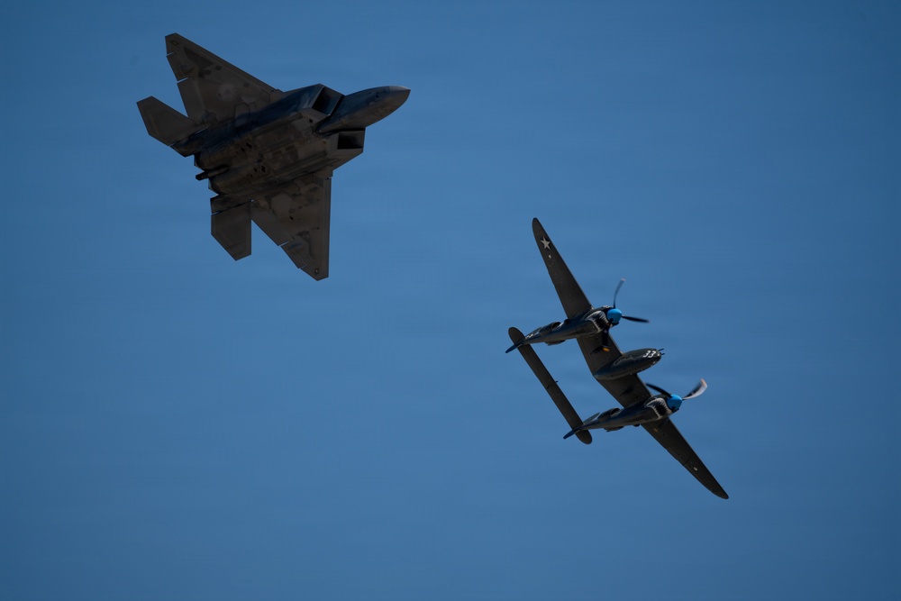 F-22 Raptor Aerial Demonstration Team performs at Pikes Peak Regional Airshow 2024