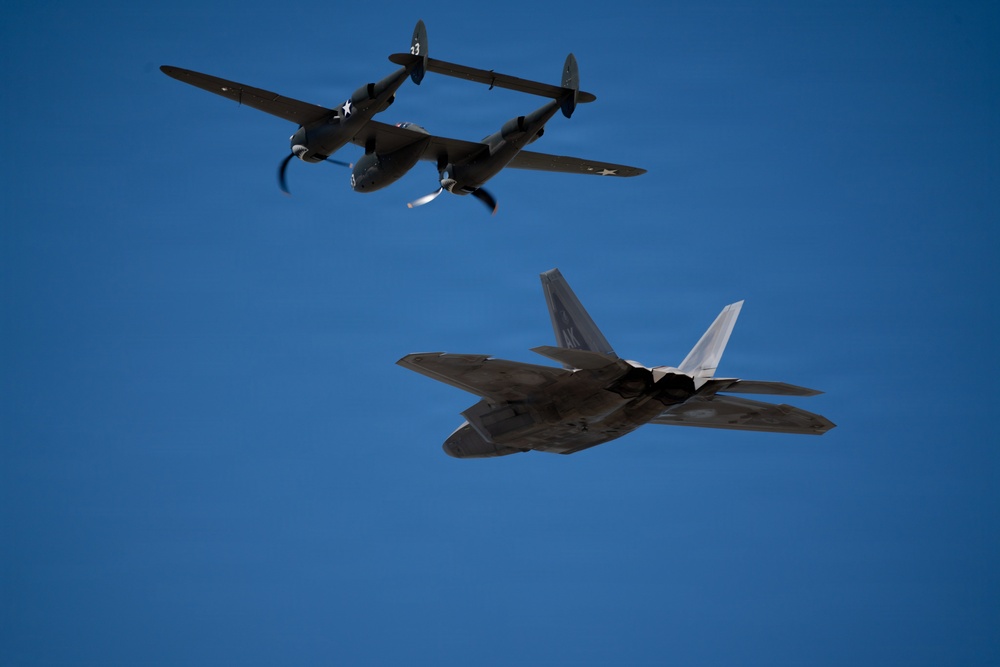 F-22 Raptor Aerial Demonstration Team performs at Pikes Peak Regional Airshow 2024