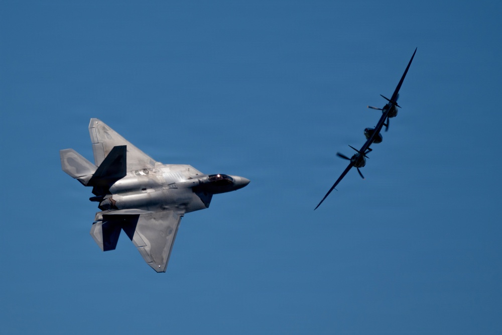 F-22 Raptor Aerial Demonstration Team performs at Pikes Peak Regional Airshow 2024