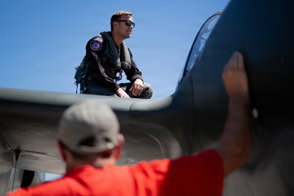 F-22 Raptor Aerial Demonstration Team performs at Pikes Peak Regional Airshow 2024