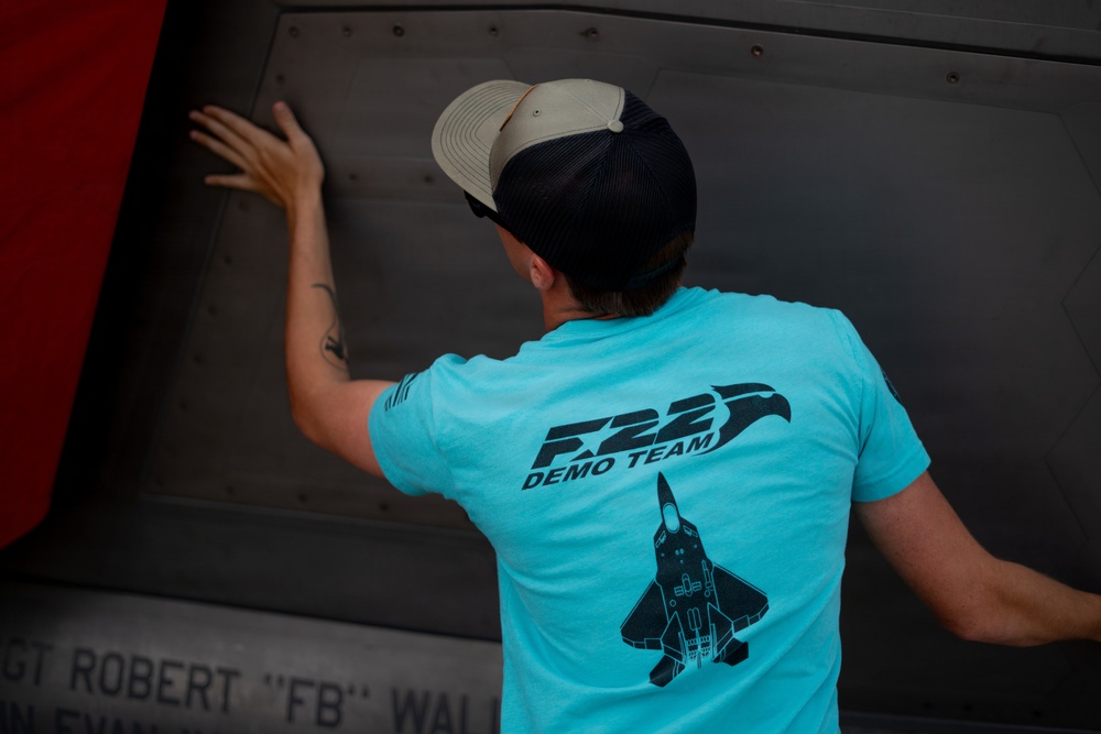 F-22 Raptor Aerial Demonstration Team performs at Pikes Peak Regional Airshow 2024