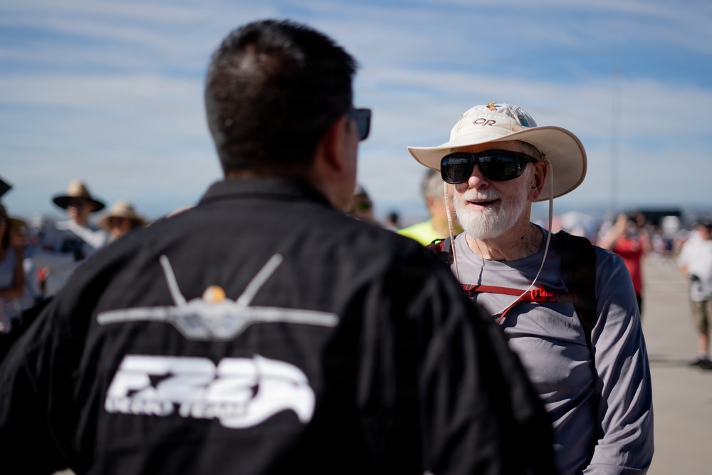 F-22 Raptor Aerial Demonstration Team performs at Pikes Peak Regional Airshow 2024