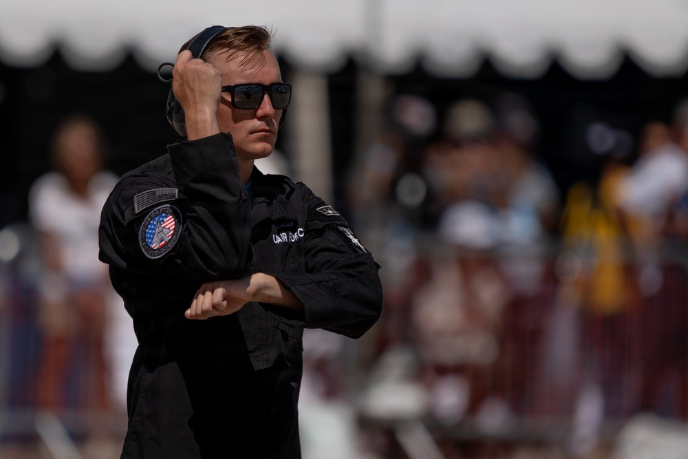 F-22 Raptor Aerial Demonstration Team performs at Pikes Peak Regional Airshow 2024