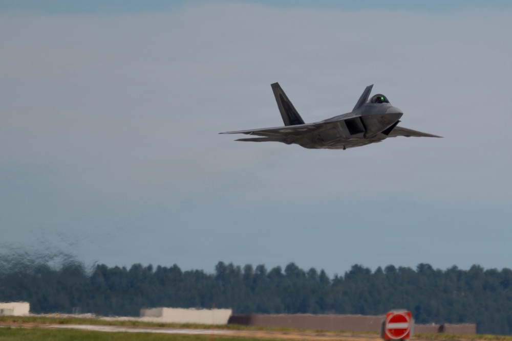 F-22 Raptor Aerial Demonstration Team performs at Pikes Peak Regional Airshow 2024