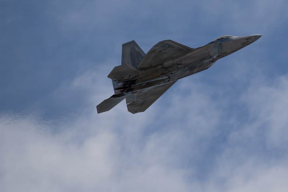 F-22 Raptor Aerial Demonstration Team performs at Pikes Peak Regional Airshow 2024