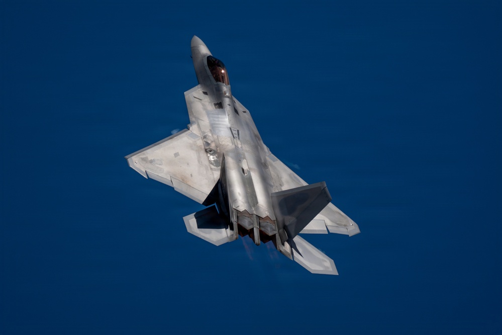 F-22 Raptor Aerial Demonstration Team performs at Pikes Peak Regional Airshow 2024