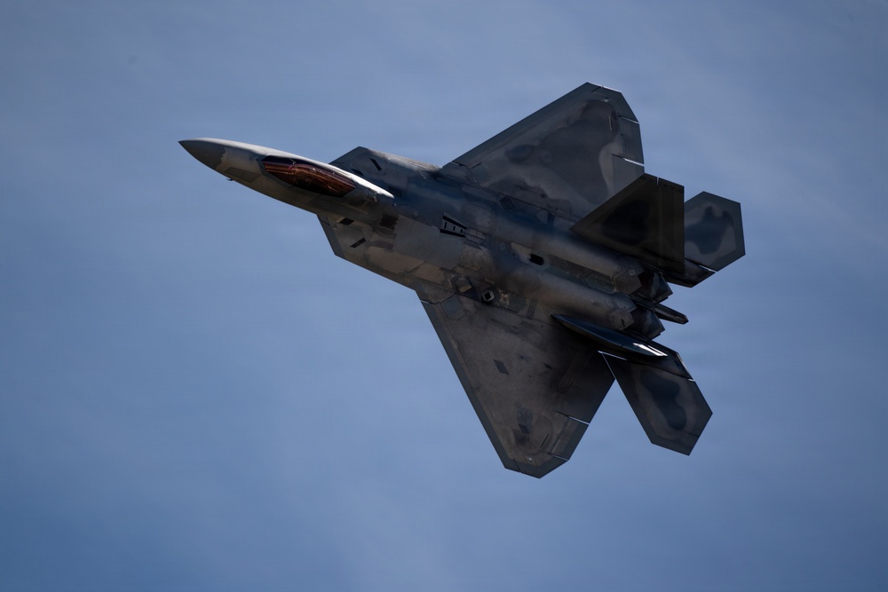 F-22 Raptor Aerial Demonstration Team performs at Pikes Peak Regional Airshow 2024