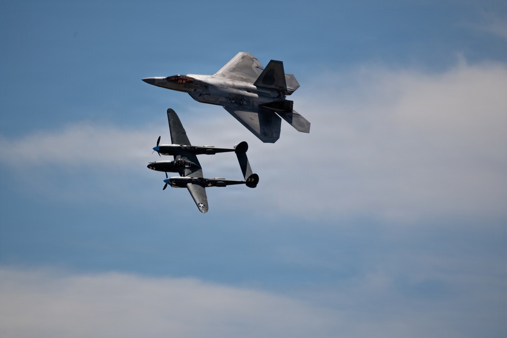 F-22 Raptor Aerial Demonstration Team performs at Pikes Peak Regional Airshow 2024