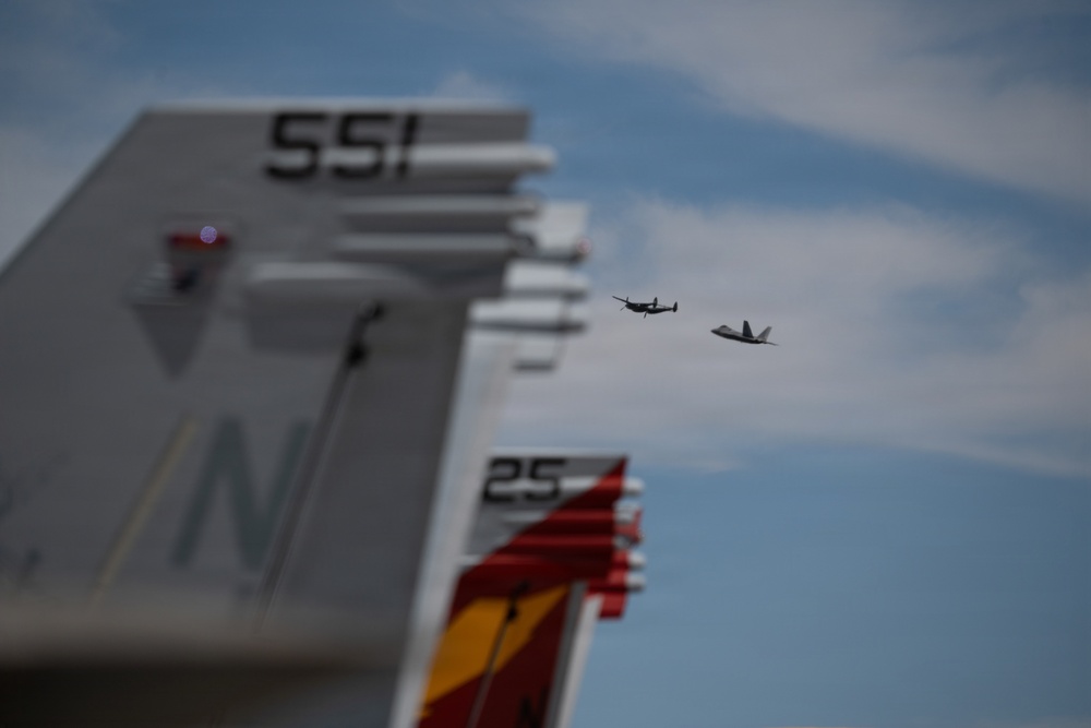 F-22 Raptor Aerial Demonstration Team performs at Pikes Peak Regional Airshow 2024
