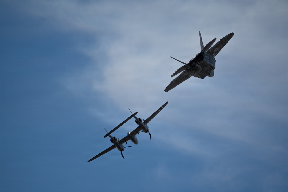 F-22 Raptor Aerial Demonstration Team performs at Pikes Peak Regional Airshow 2024
