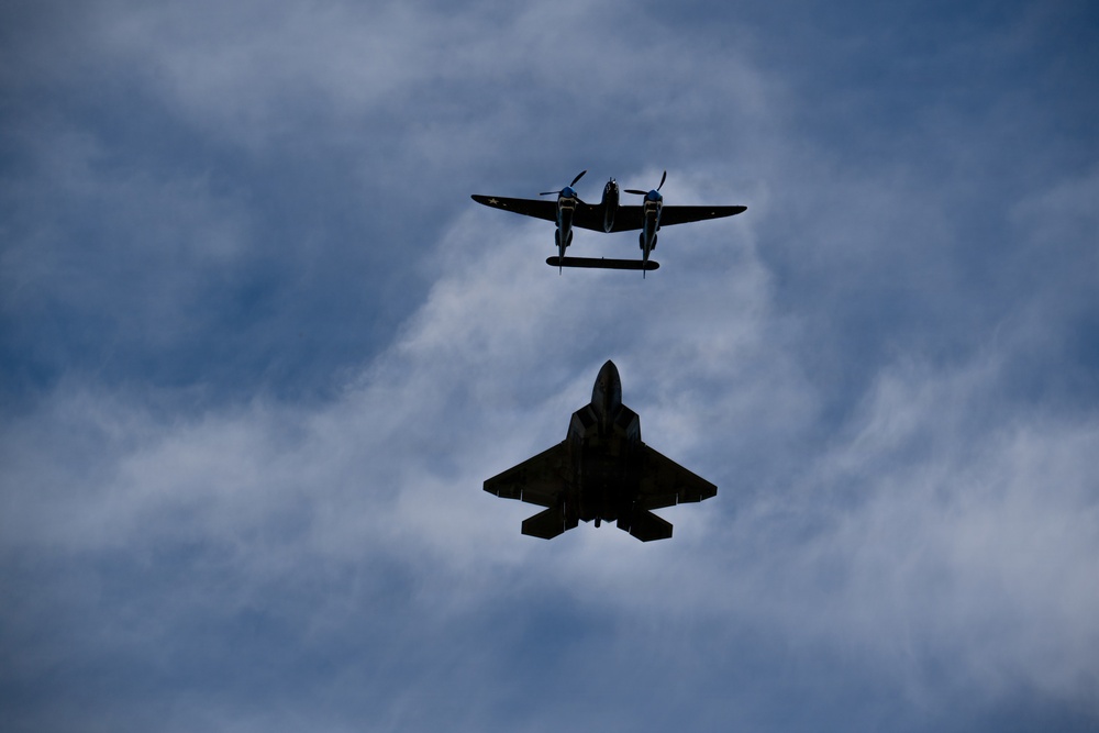 F-22 Raptor Aerial Demonstration Team performs at Pikes Peak Regional Airshow 2024