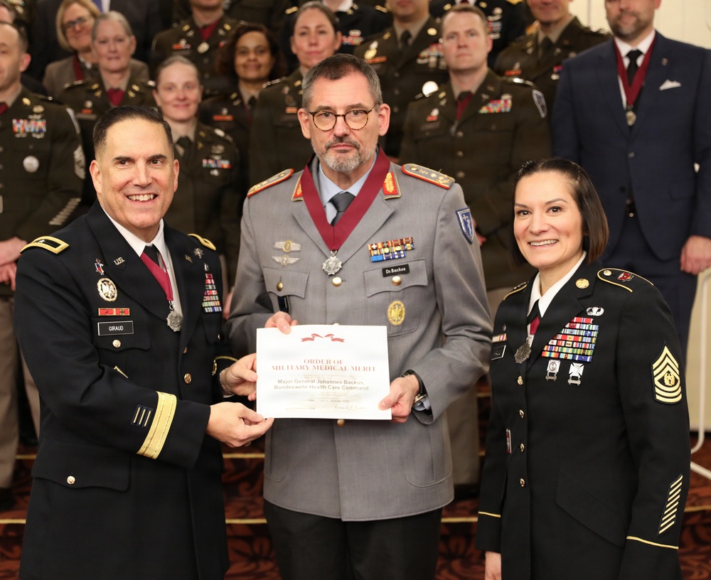 U.S. Army Order of Military Medical Merit (O2M3) Awarded to Host Nation and Allied Military Medical Partners