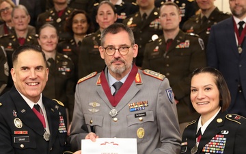 U.S. Army Order of Military Medical Merit (O2M3) Awarded to Host Nation and Allied Military Medical Partners